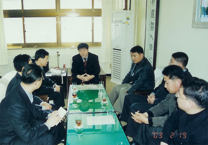 총장님간담회(2003.2.19)