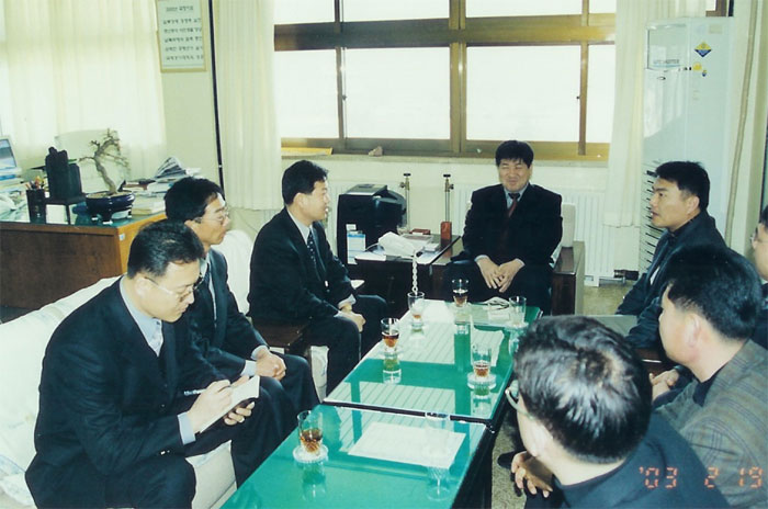 총장님간담회(2003.2.19)