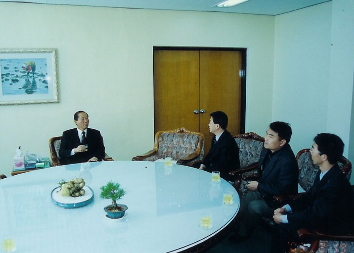 총장님간담회(2003.2.19)