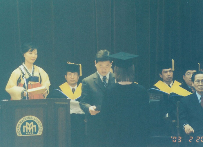 학위수여식(2003.2.22)
