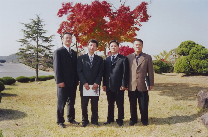 2003년 총동문회 임원진 1