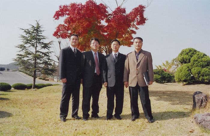 2003년 총동문회 임원진 2