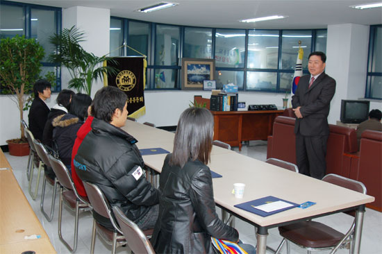 2006년 장학금 전달식