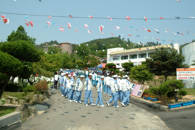 행사장 풍경 하나