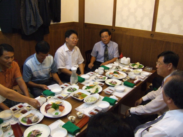 연합동문회 간담회(9월4일)