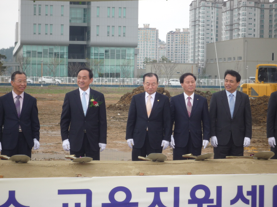 4월20일 남악캠퍼스 교육지원센터 기공식